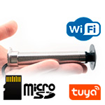 Дверной WiFi-TUYA видеоглазок IHome-X04-Tuya