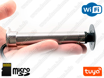 Дверной WiFi-TUYA видеоглазок IHome-X04-Tuya